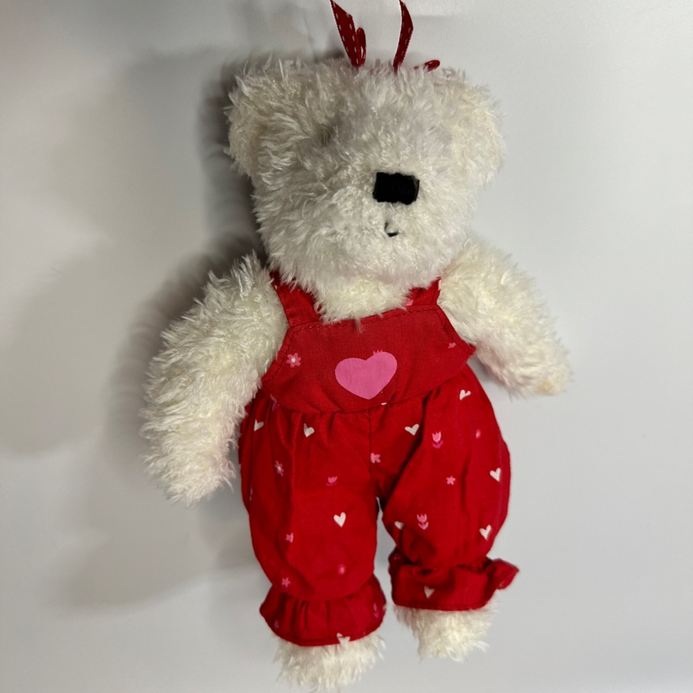Hallmark Bears Plush Valentines Day Kissing Bear Set Stuffed Animals 9"